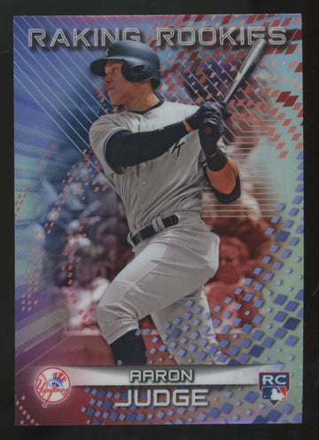 2017 Bowman's Best Aaron Judge RC Raking Rookies Refractor #RR-AJ