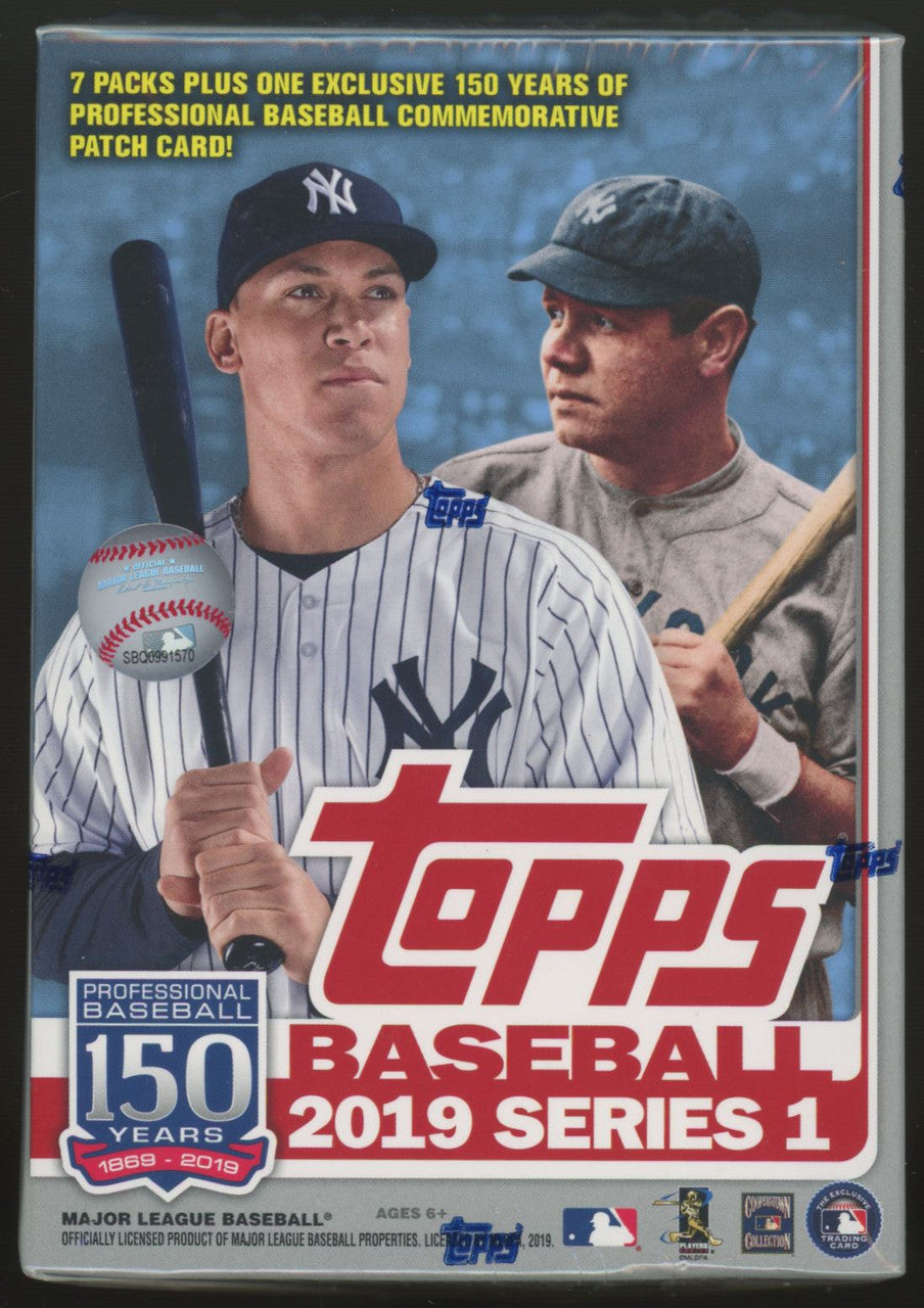 2019 Topps Baseball Series 1 Blaster Box Factory Sealed