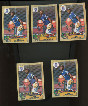 1987 Topps Bo Jackson RC #170 Lot of 25 NM-MT "A"