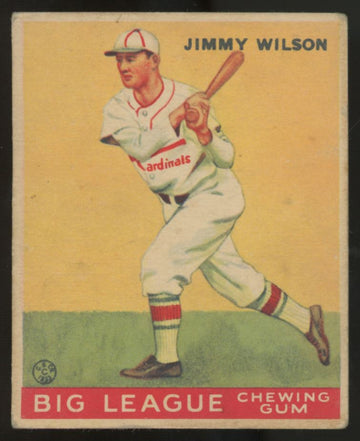 1933 Goudey Jimmy Wilson #37 VG (MK)