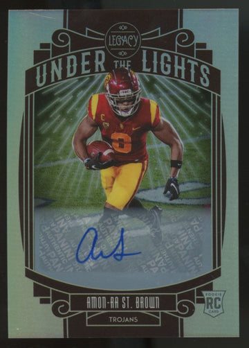 2021 Legacy Amon-Ra St. Brown RC Under the Lights Auto #UL-AS