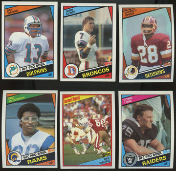 1984 Topps Football Complete Set (396) EX/MT-NM