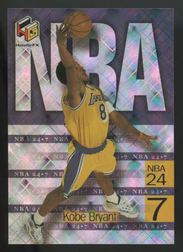 1999-00 Upper Deck HoloGrFX Kobe Bryant NBA 24/7 #N8