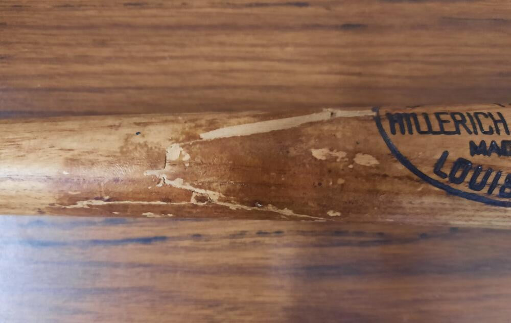 MM-Spikes Game Used Bat