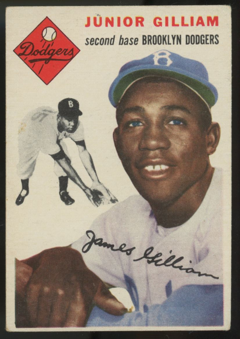 1954 Topps Junior Gilliam #35 VG/EX