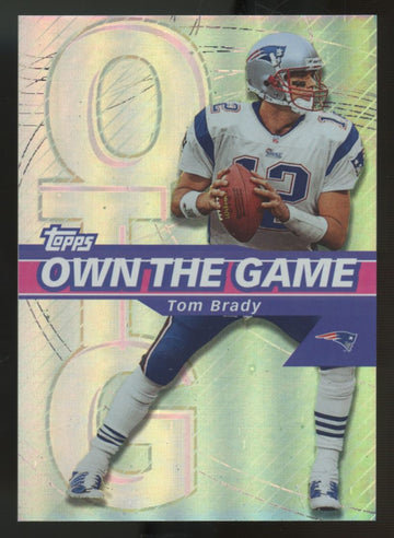 2002 Topps Tom Brady Own The Game #OG7 "B"