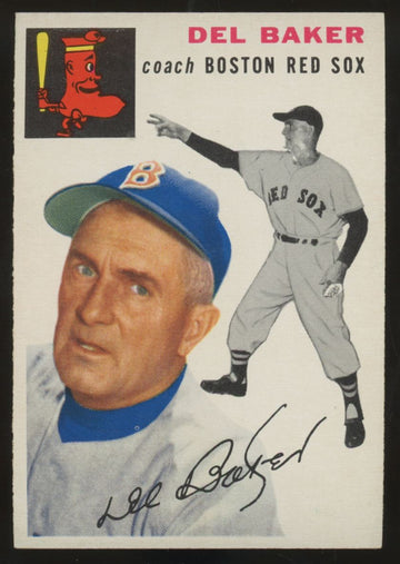 1954 Topps Del Baker #133 NM/MT