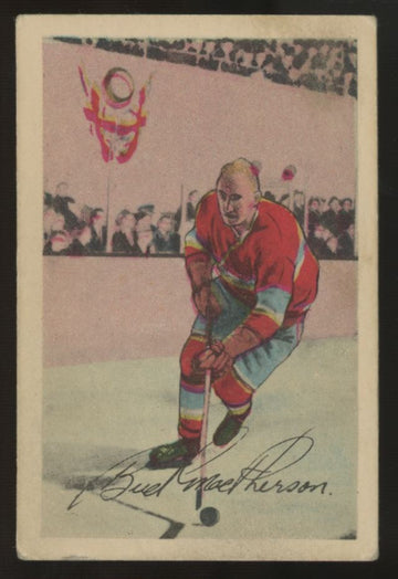 1952-53 Parkhurst James "Bud" MacPherson #11 VG-VG/EX