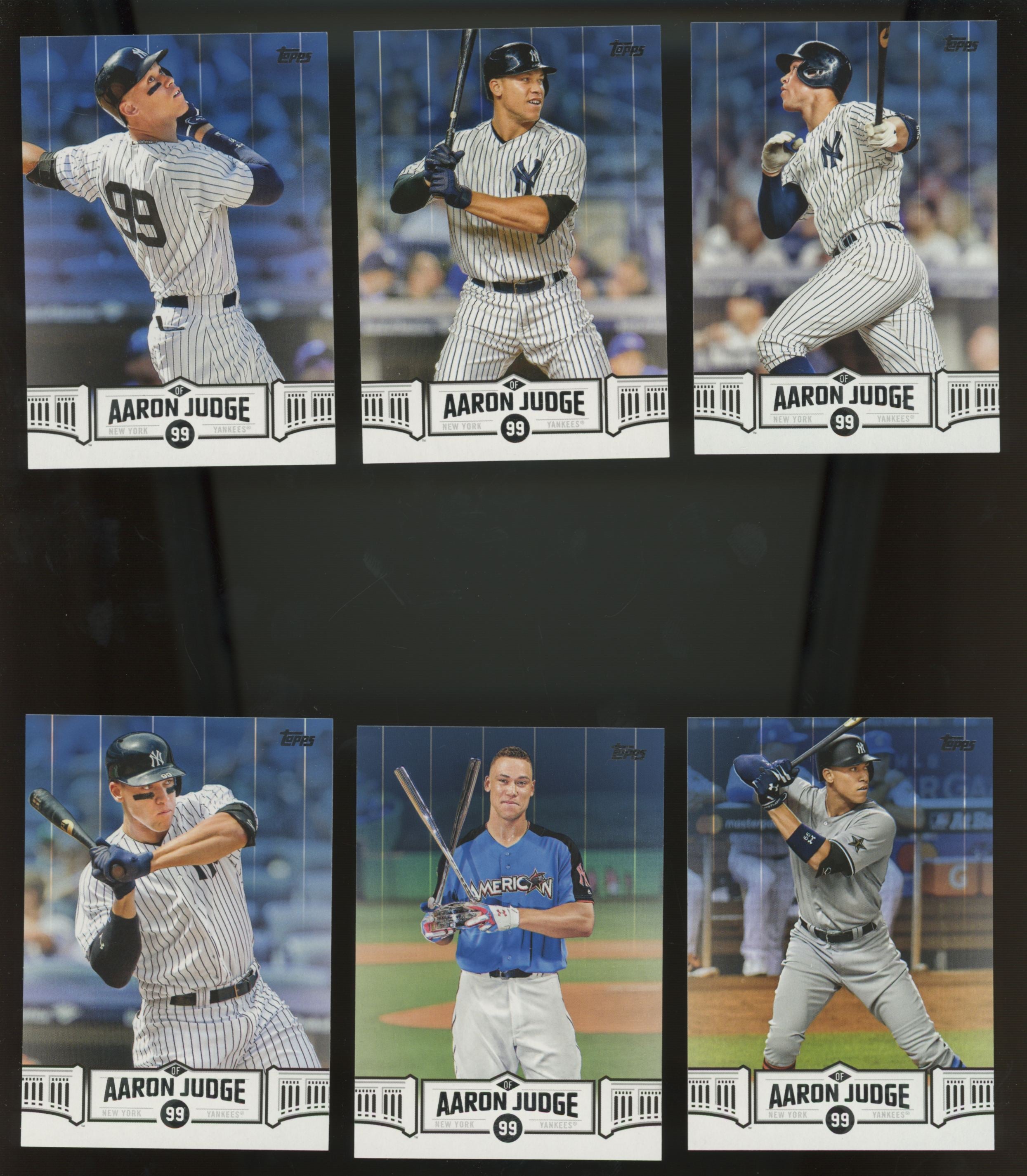 2019 Topps Aaron Judge Highlights Target Complete Set (30/30)