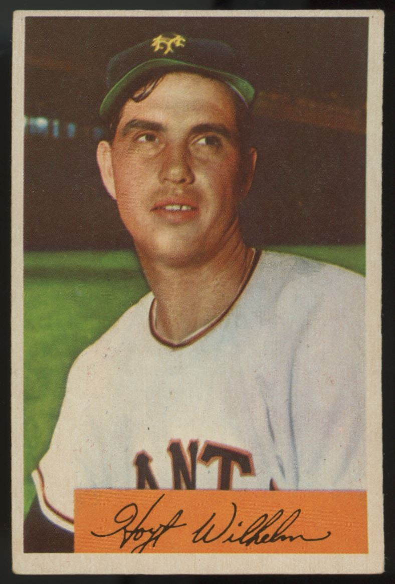 1954 Bowman Hoyt Wilhelm #57 EX