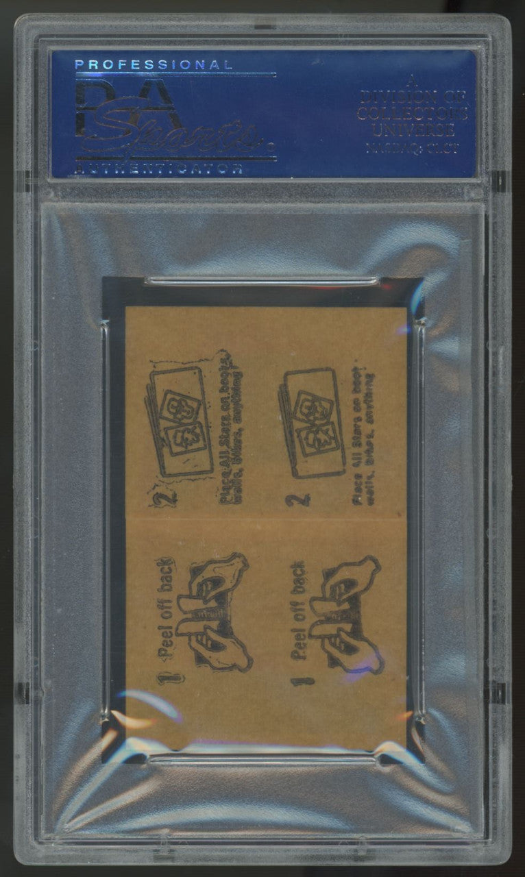 1963 Topps Peel-Offs Bobby Richardson PSA 6