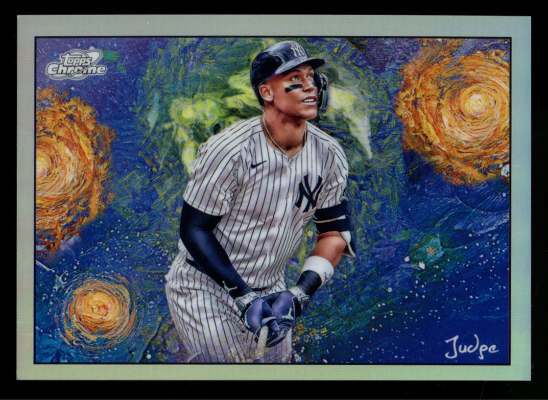 2025 Topps Chrome Cosmic Aaron Judge Stars In The Night #STN-21