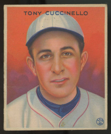 1933 Goudey Tony Cuccinello #99 Good
