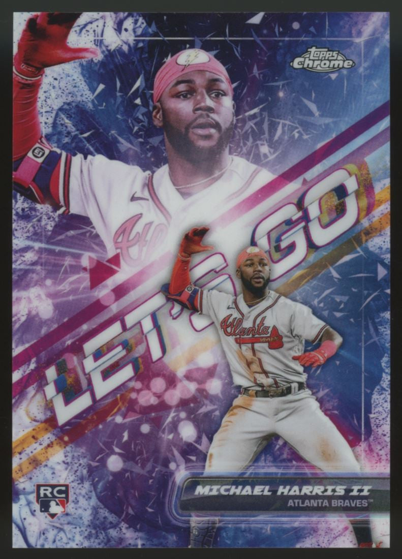 2023 Topps Chrome Michael Harris II Let's Go RC SSP #LGC-38