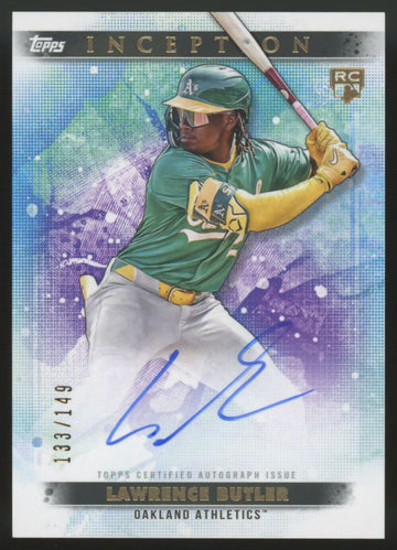 2024 Topps Inception Lawrence Butler RC Emerging Stars Auto /149 #BRES-LB