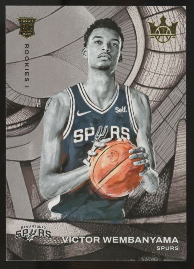 2023-24 Panini Court Kings Victor Wembanyama RC Rookies #73 "B"