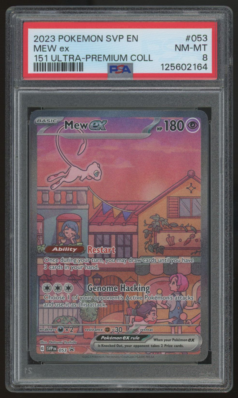 2023 Pokemon Mew ex 151 Ultra Premium Collection #053 PSA 8