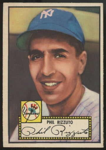 1952 Topps Phil Rizzuto #11 VG/EX-EX Red Back
