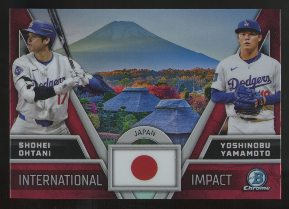 2024 Bowman Chrome Ohtani/Yamamoto International Impact #II-1
