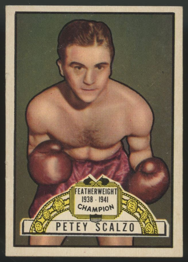 1951 Topps Ringside Petey Scalzo #27 VG "A"