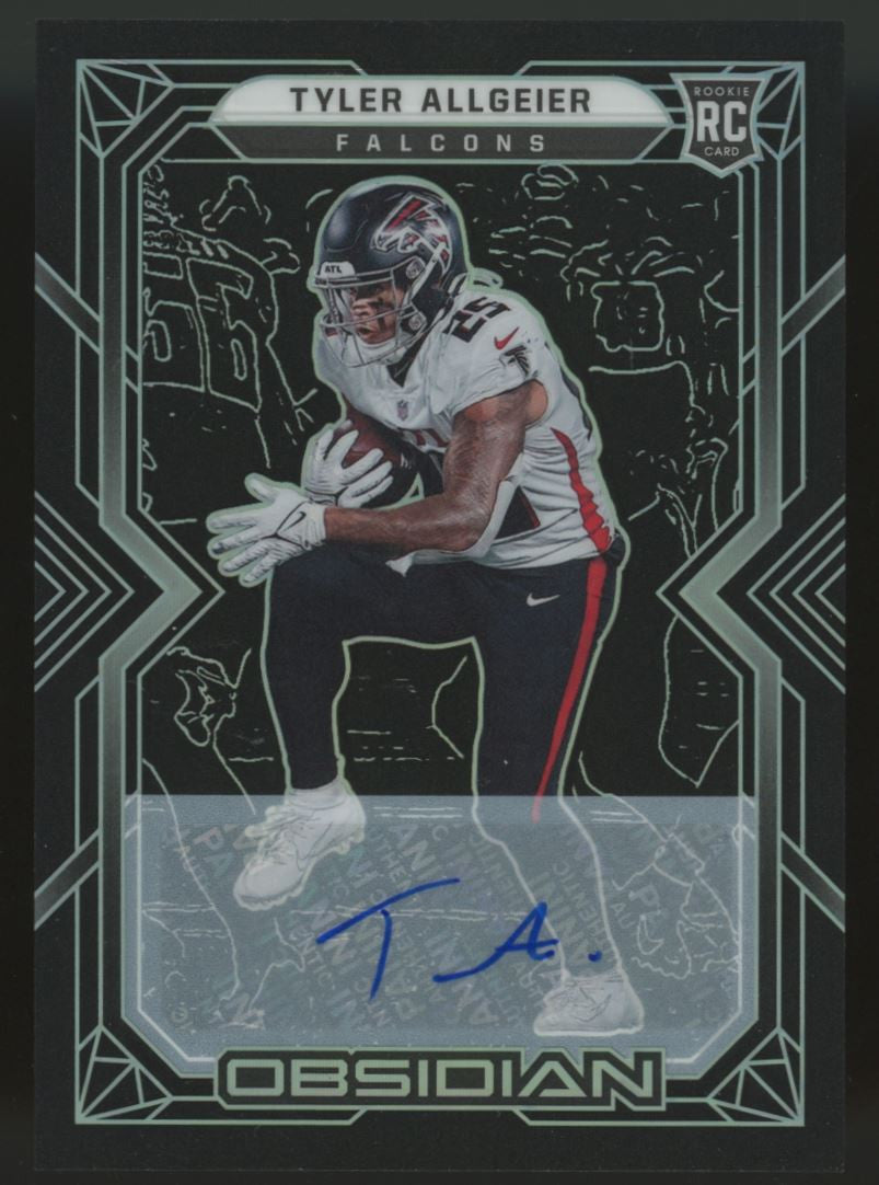 2022 Obsidian Tyler Allgeier RC Auto /199 #144