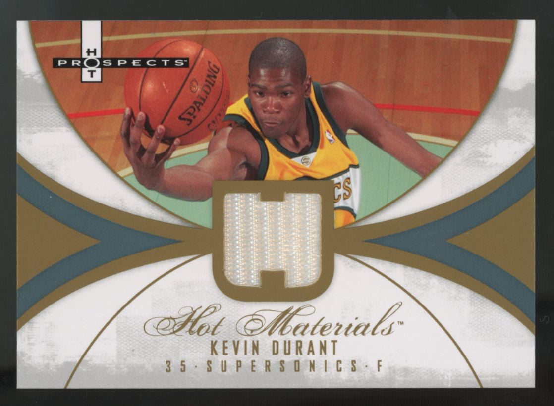 2007-08 Fleer Hot Prospects Kevin Durant Hot Materials Patch #HM-KD