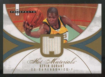 2007-08 Fleer Hot Prospects Kevin Durant Hot Materials Patch #HM-KD