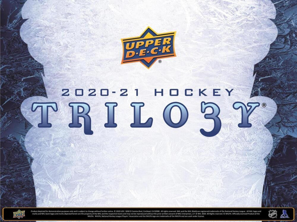 2020/21 Upper Deck Trilogy Hockey Hobby Box
