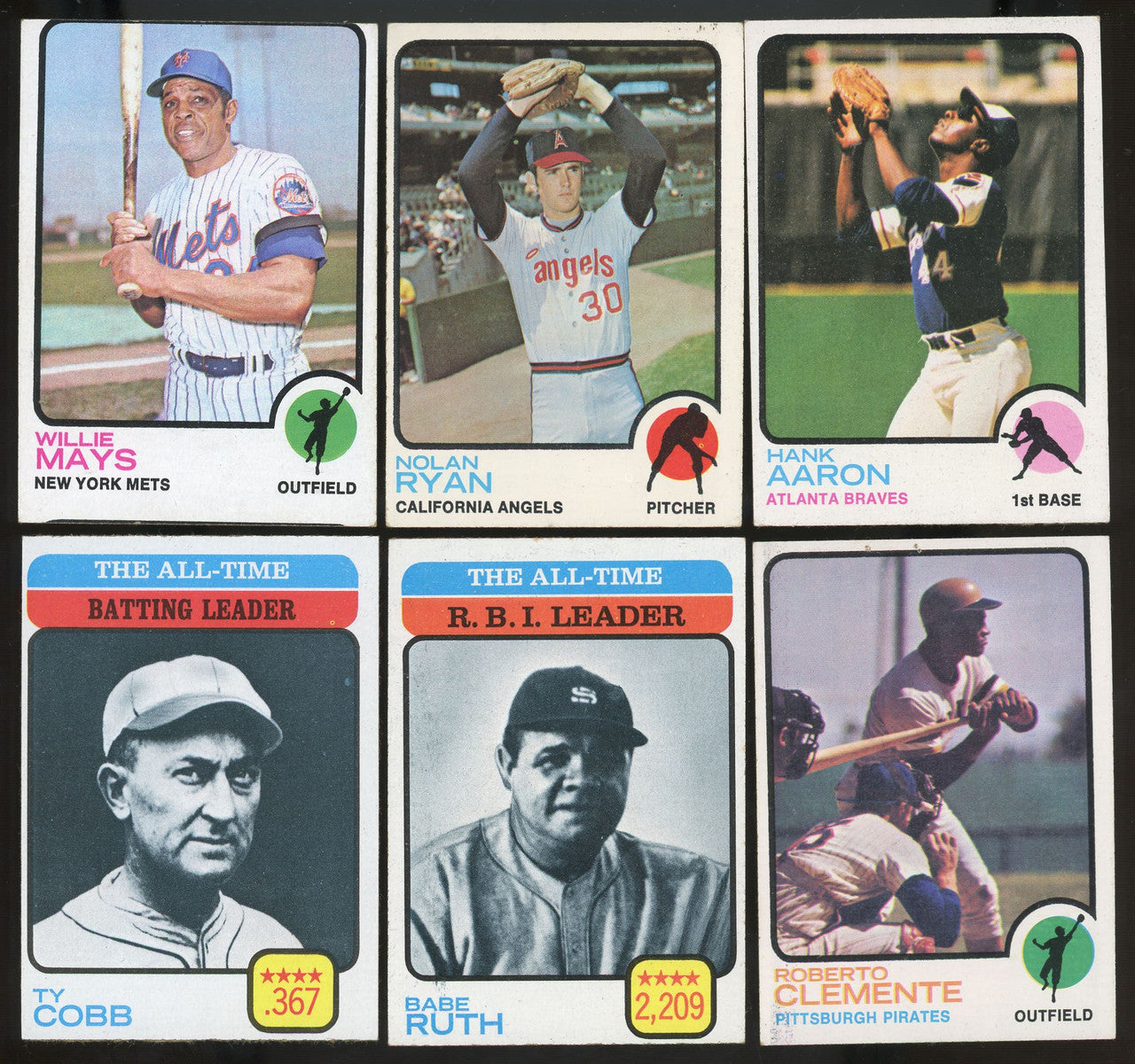 1973 Topps Baseball Near Complete Set 652/660 VG-EX Schmidt RC