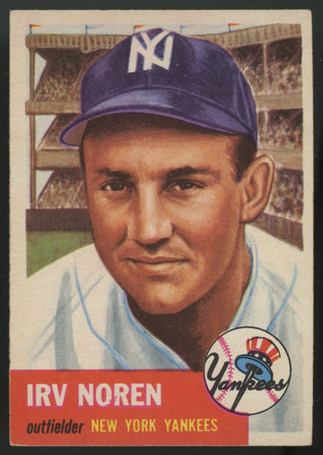 1953 Topps Irv Noren #35 EX/MT