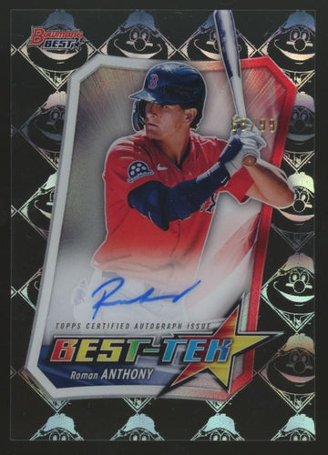2025 Bowman's Best Roman Anthony Best-Tek Auto /99 #BTA-RA