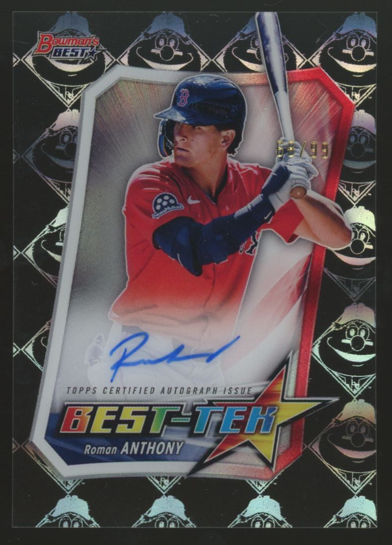 2025 Bowman's Best Roman Anthony Best-Tek Auto /99 #BTA-RA