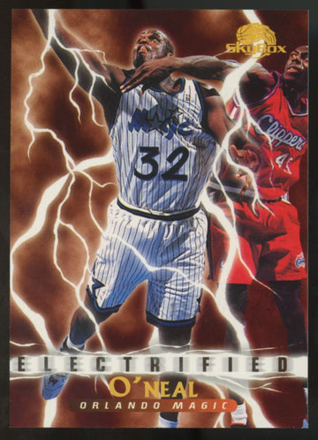 1995-96 SkyBox Premium Shaquille O'Neal Electrified #293 "B"