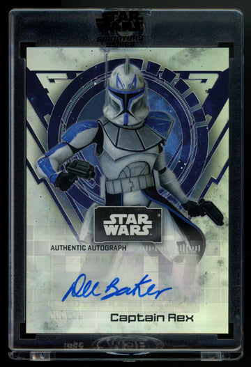 2022 Topps Star Wars Signature Series Dee Bradley Baker Captain Rex Auto #A-DB2
