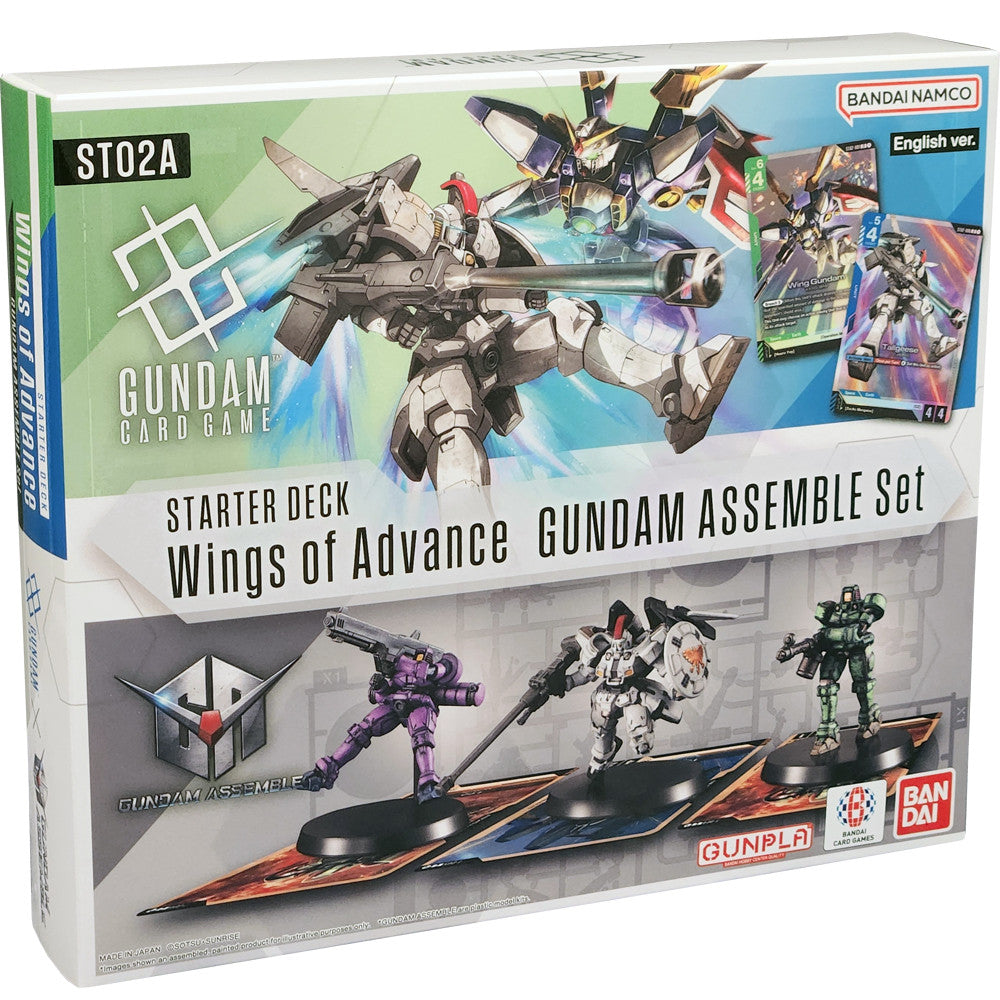 Gundam: Starter Deck Assemble Set - Wings of Advance ST02A