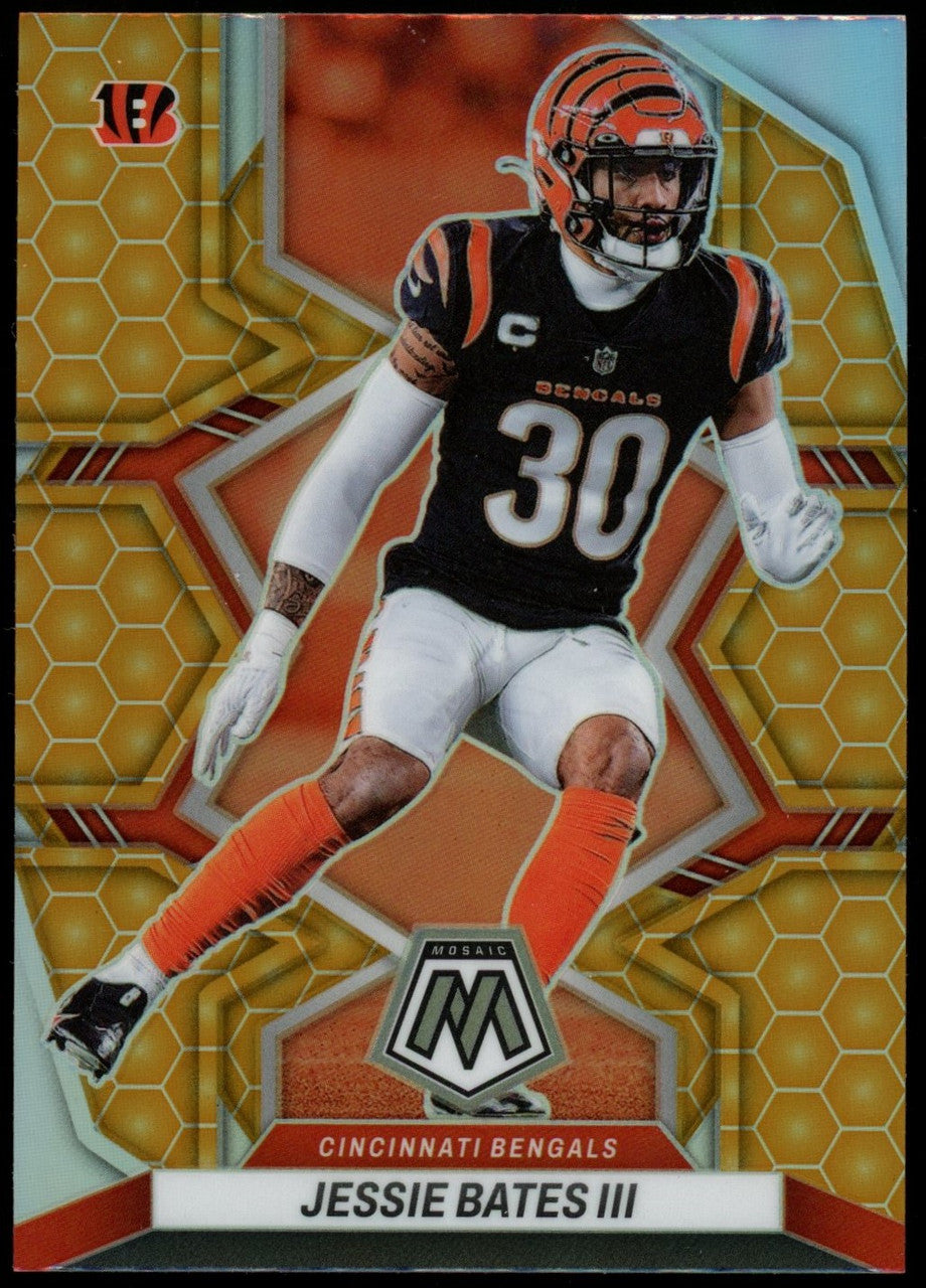 2022 Mosaic Jessie Bates III Honeycomb Prizm SSP #204