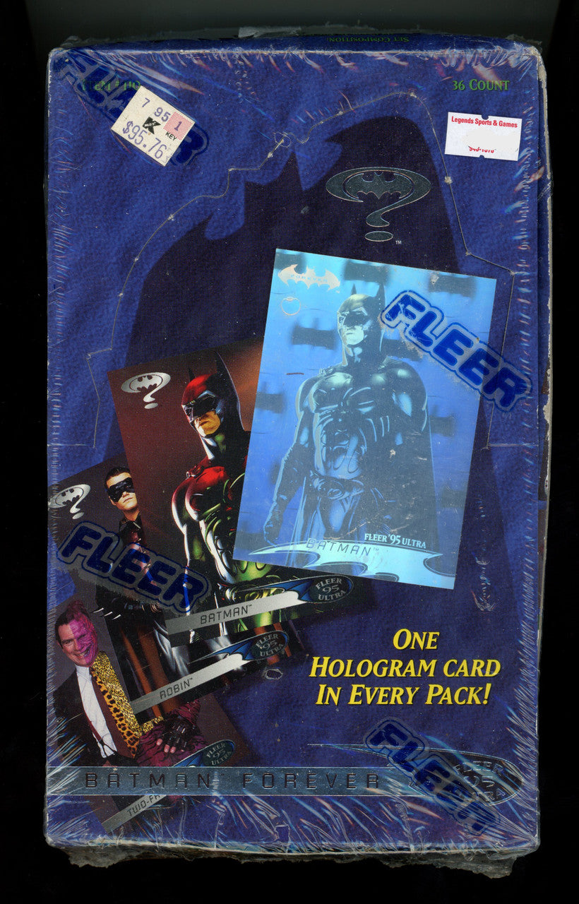 1995 Fleer Ultra Batman Forever Trading Cards Factory Sealed Box