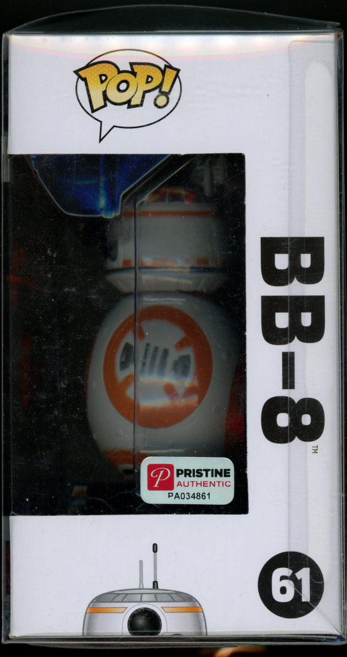 Star Wars BB-8 Brian Herring Authenticated Signed Funko Pop #61