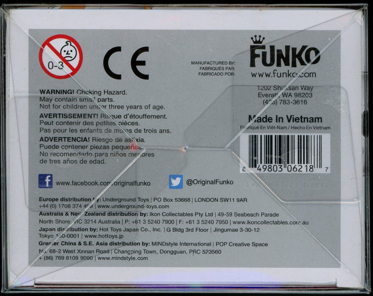 Star Wars BB-8 Brian Herring Authenticated Signed Funko Pop #61