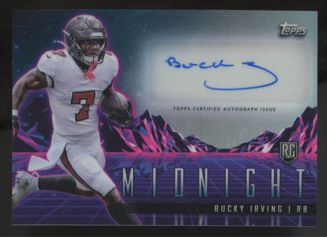 2024 Topps Midnight Bucky Irving RC Horizon Auto #RHS-BI