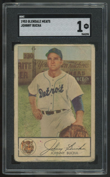 1953 Glendale Meats Johnny Bucha SGC 1