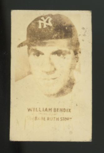 1948 Topps Magic William Bendix Movie Stars #17 G/VG