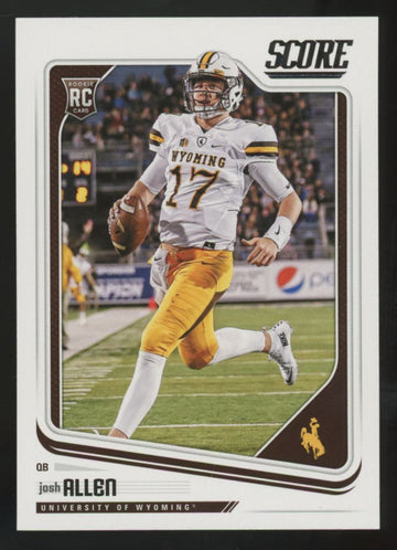 2018 Panini Score Josh Allen RC #350