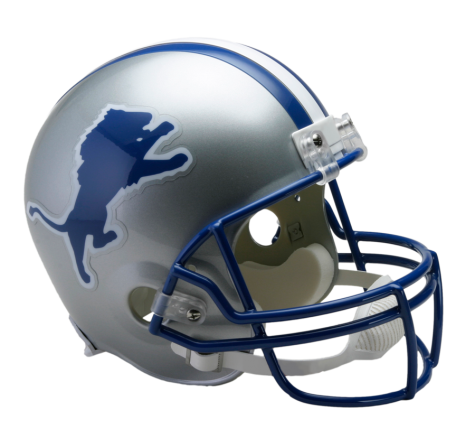 Detroit Lions Authentic Riddell Throwback 83'-02' Helmet