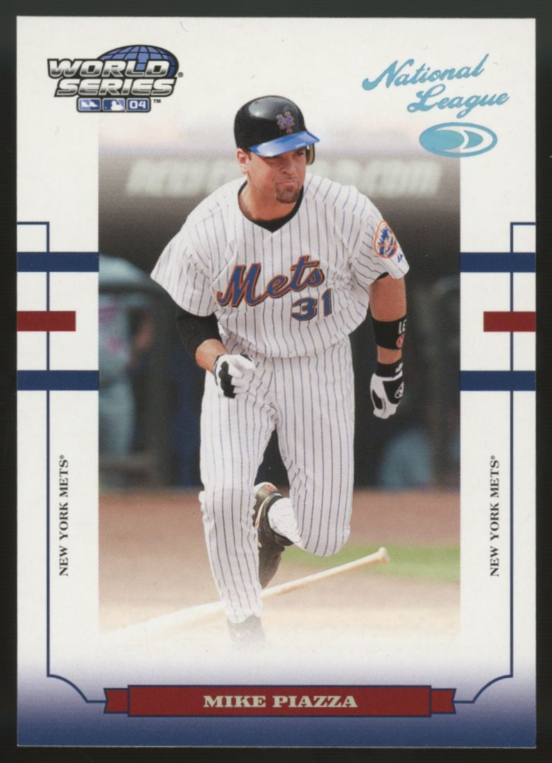 2004 Donruss World Series Mike Piazza National League /25 #WS-117