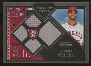 2016 Topps Museum Albert Pujol Primary Pieces Quad Relic Patch /99 #PPQR-AP