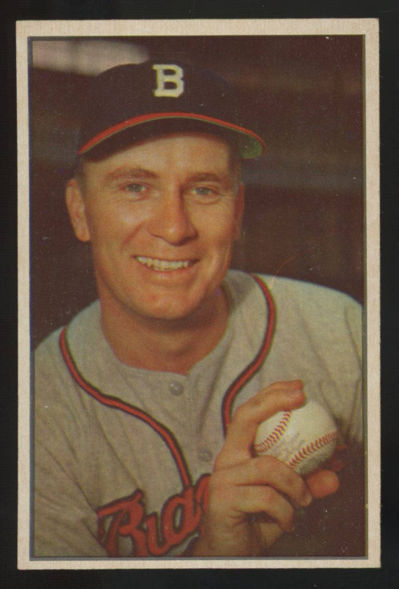 1953 Bowman Color Jim Wilson #37 EX/MT