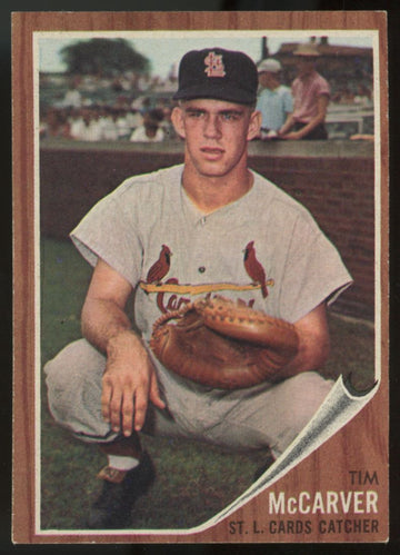 1962 Topps Tim McCarver RC #167 EX