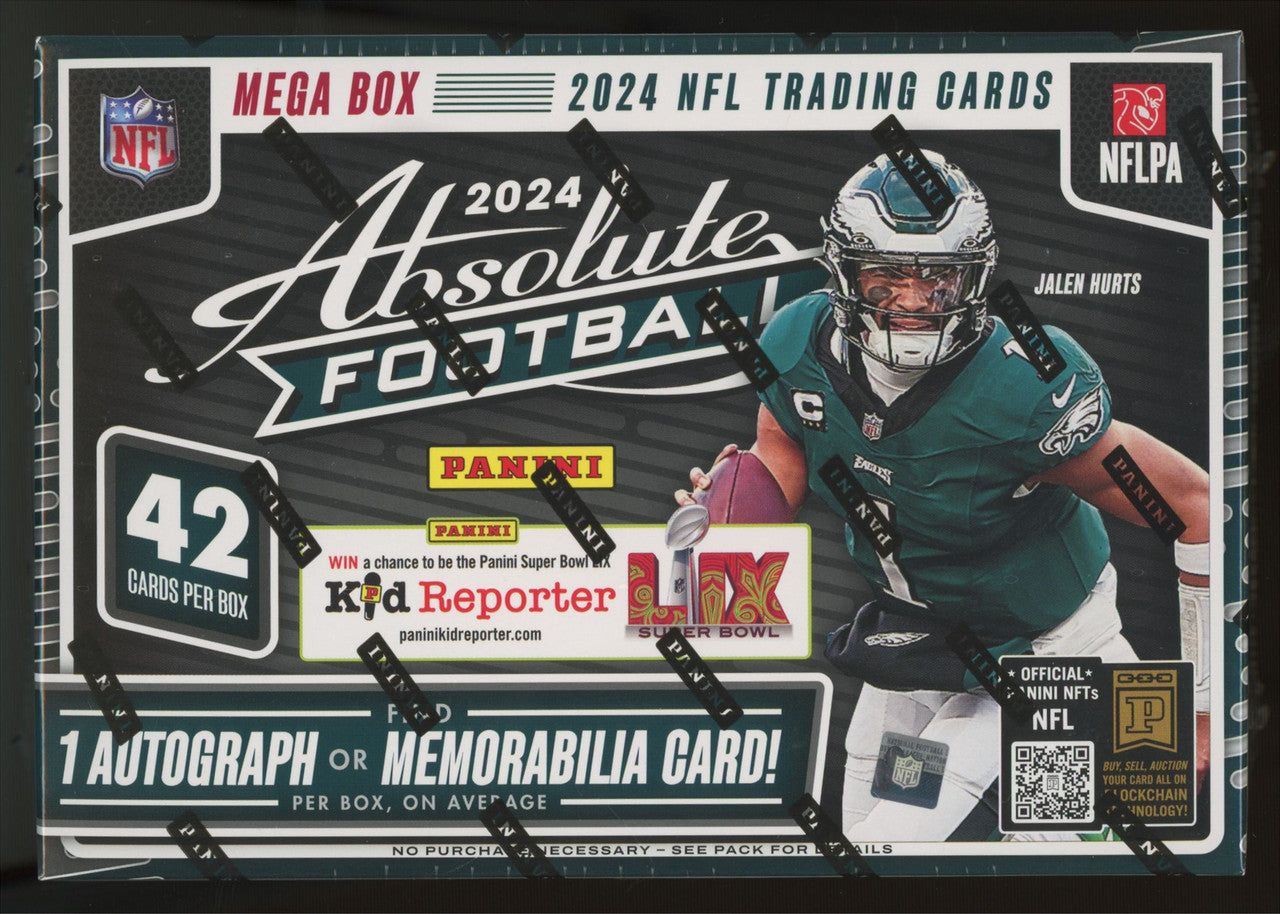 2024 Panini Absolute Football Hobby Mega Box