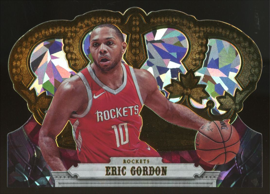 2017-18 Crown Royale Eric Gordon Crystal Gold /10 #75
